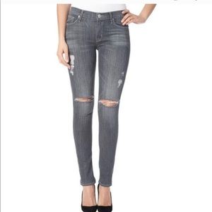 Hudson shine mid rise skinny jeans size 28